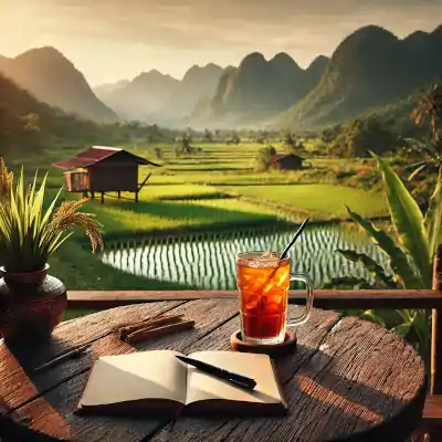 Paysage de Khao Yai en Thaïlande